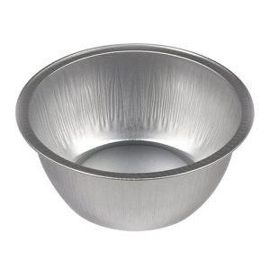 CUKI Vaschette alluminio rotonde ultra-forza riutilizzabili Ø 8 cm - Pz 60