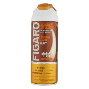 FIGARO ARGAN OIL schiuma da barba per rasature frequenti 400ml - 12pz