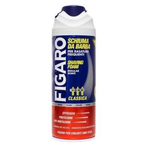 FIGARO CLASSICA schiuma da barba per rasature frequenti 400ml - 12pz