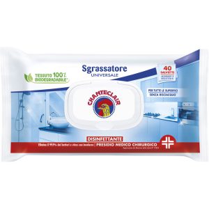 CHANTECLAIR SGRASSATORE UNIVERSALE Salviette disinfettanti per superfici - 120pz
