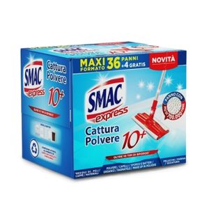 SMAC express Cattura Polvere 10+ Maxi formato -120panni