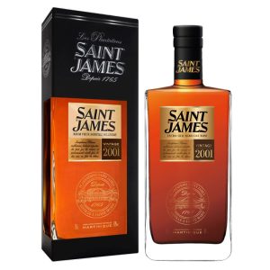 SAINT JAMES RHUM Vieux Agricole Millésimé 2001 vintage vol. 43% 70cl
