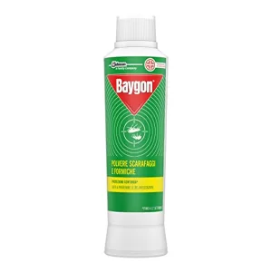 BAYGON Insetticida in Polvere per scarafaggi e formiche 250gr