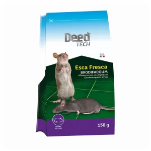 DEED TECH Esca Fresca Brodifacoum Contro topi e ratti 150g