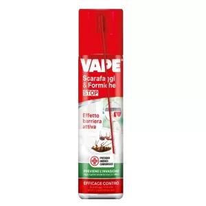 VAPE Scarafaggi e Formiche Stop Insetticida effetto barriera spray 400ml