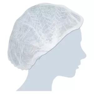 PAPERLYNEN Cuffia monouso in TNT bianco L - pz 100