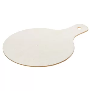 LEONE Mini Tagliere in betulla Tondo monouso cm 8 -24pz
