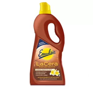EMULSIO La Cera Facile Cotto Autolucidante Antiscivolo Pavimenti 725ml -6pz