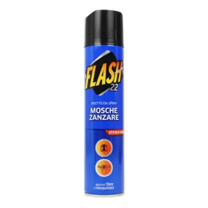 FLASH 22 Insetticida Spray M&Z Aerosol Mosche e Zanzare 250ml -6pz