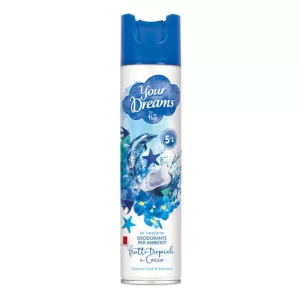AIR FLOR Deodorante spray ambiente 300ml - Frutti tropicali e Cocco