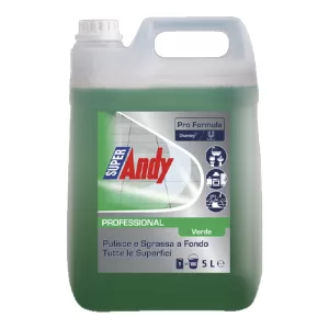 SUPERANDY PROFESSIONAL VERDE Sgrassatore pavimenti e superfici 5l -2 pz