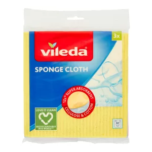 VILEDA SPONGE CLOTH panno assorbente 100% biodegradabile