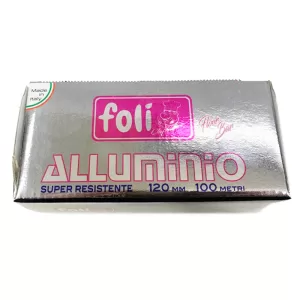 FOLI' Alluminio Floor Bar Rotolo Super resistente 120mm -100m
