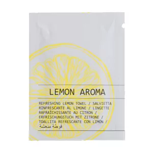 SALVIETTA Monouso rinfrescante al limone travel care - 1000pz