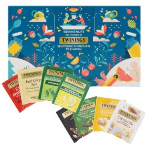 Cofanetto box regalo TWININGS Selezione di pregiati Tè e Infusi - 40pz