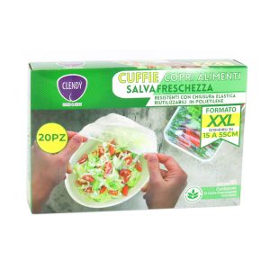 CLENDY Cuffie copri alimenti salvafreschezza - 20pz