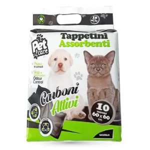 SETABLU PET CARE Tappetini assorbenti carboni attivi 60 x 60 cm - 240 pz