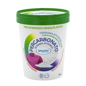SMAPIÙ PERCARBONATO DI SODIO ATTIVATO Sbiancante in polvere per capi colorati 500gr