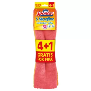 SPONTEX MULTIUSO COLLECTION XXL Panno in microfibra multiuso 36 x 38 cm - 5pz