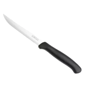 COLTELLI TAVOLA Kaimano Inox BISTECCA per alimenti manico nero – 6pz