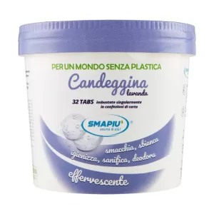 SMAPIU' Candeggina lavanda in tabs imbustate effervescenti - 32 pz