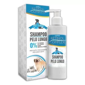 ULTRA RETINOL COMPLEX Shampoo pelo lungo PET CARE 200ml