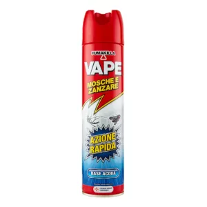 VAPE Mosche e Zanzare Azione Rapida spray base acqua 400ml