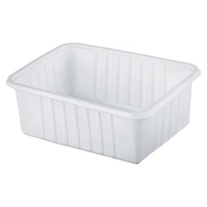 ARISTEA Vaschetta bianca 125 x 92 x 48mm - 50pz