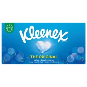KLEENEX THE ORIGINAL Fazzoletti in cellulosa resistenti box 3 strati -1718 veline