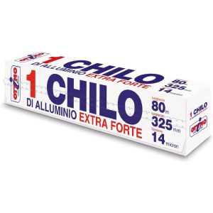 OTTIMO Casidea Rotolo Alluminio Extra Forte 1 CHILO - 80 metri