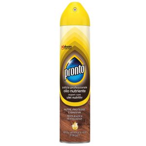 PRONTO AMBRA E OLIOD'ARGAN Olio nutriente spray legno 250ml