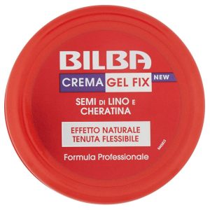 BILBA CREMA GEL FIX Capelli Semi di Lino e Cheratina tenuta flessibile 100ml