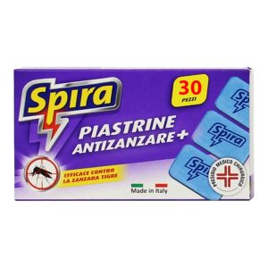 SPIRA Piastrine ricarica zanzare - 30pz