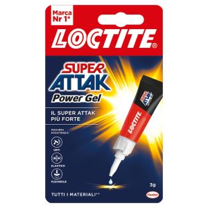 LOCTITE Super Attak Power gel flessibile adesivo universale super forte - 3g