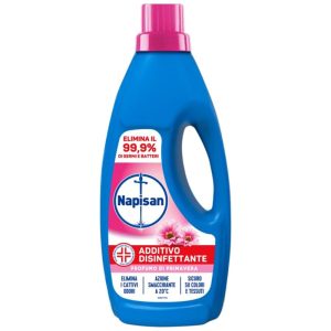 NAPISAN Additivo disinfettante per bucato profumo di primavera 1000ml -8pz