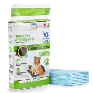 PET CARE MAGIC MIKE Tappetini assorbenti formula con carboni attivi 60 x 90 cm - 100pz