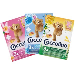 COCCOLINO Sacchetti Profuma Biancheria per cassetti e armadi profumazioni assortite - 36 pz