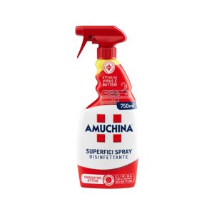 AMUCHINA SUPERFICI SPRAY Disinfettante sgrassatore attivo 750ml