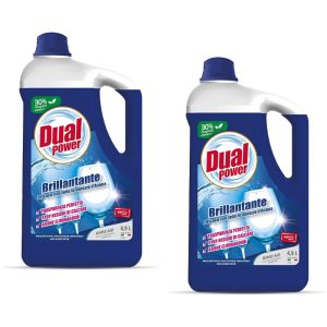 DUAL POWER Brillantante per Lavastoviglie 4,9l - 2 pz