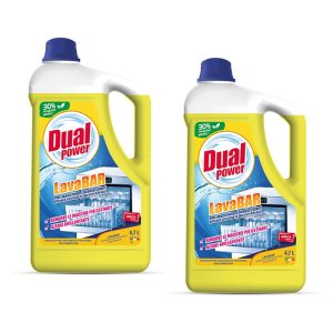 DUAL POWER LAVABAR Detergente per lavabicchieri industriali 4,7 - 2 pz