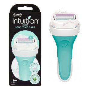 WILKINSON INTUITION Rasoio 4 lame con sapone vegano