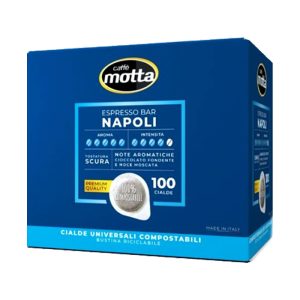 CAFFE’ MOTTA ESPRESSO BAR NAPOLI cialda caffè compostabile universale – 100pz