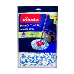 VILEDA H2PRO SPIN MOP Ricambio fiocco in microfibra