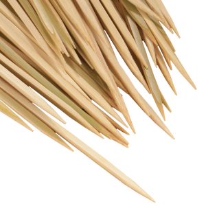 SAMURAI ELEGANT Spiedi in bambù quadrati 25cm 3mm - 240 pezzi
