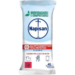 NAPISAN CLASSIC Salviette disinfettanti biodegradabili per superfici - 320pz