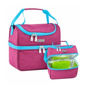 UNIFLAME PACK LUNCH BREEZE 4+3 Set borsa termica 7 litri