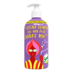 SVELTO Detersivo piatti con dosatore 450ml – menta e bergamotto