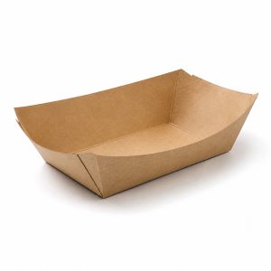 TOCTOK Vaschetta fritti takeaway Kraft+Pe Avana 15 x 8 x 4,5 cm - 200pz